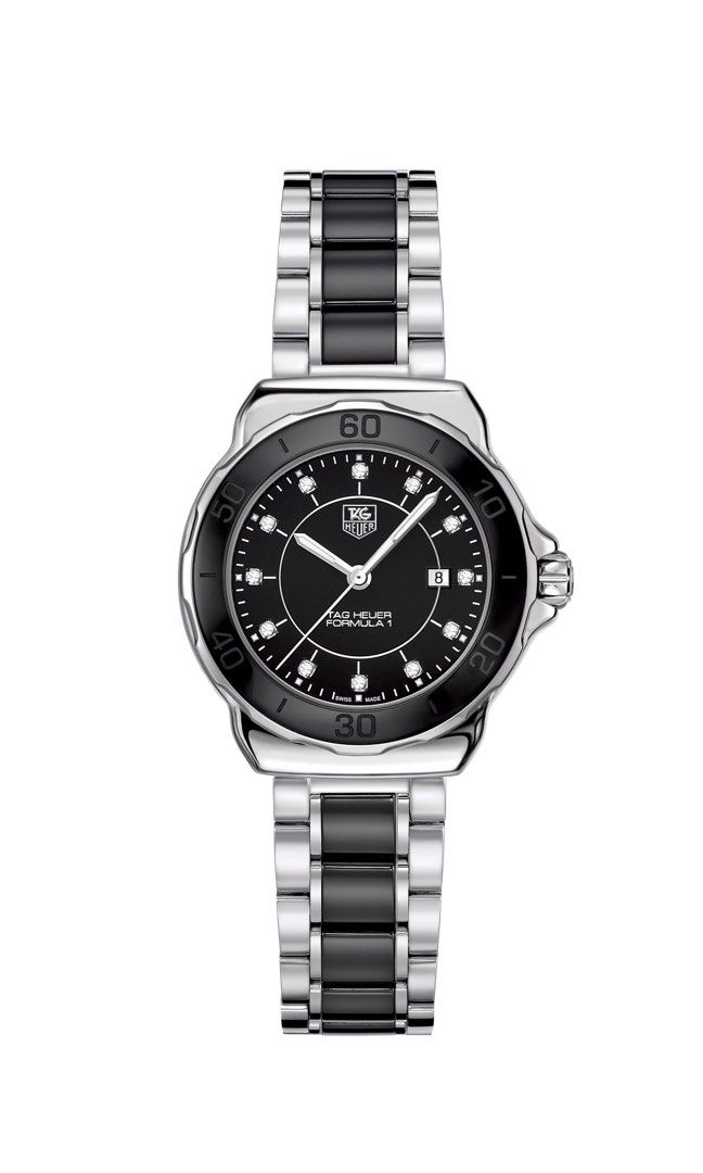 Tag formula 1 women's watch with diamonds discount
