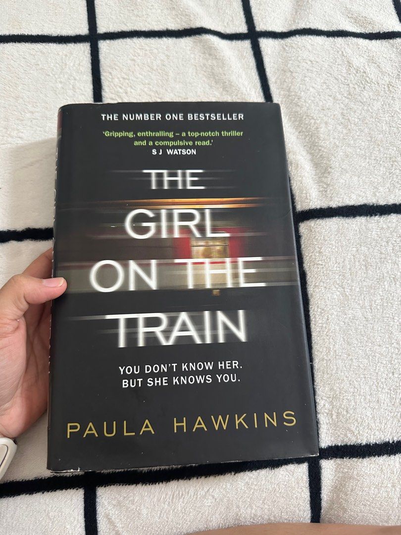 The Girl On The Train - Hardbound (Category: Storybooks) located in Cabuyao City. Submitted by mgcleaned (Listing ID 1327905224, Image 1). Description: last price 150 hard bound no damage on pages, just some marks on side. please see pice j&t gcash .