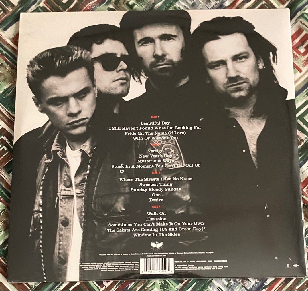 U2 Singles 2x Vinyl LP (Category: Vinyls) located in Paranaque City. Submitted by d33t00 (Listing ID 1327898286, Image 2). Description: U2 Singles 2x Vinyl LP Brand new, sealed Made in the EU, 2017 Reissue Preferred meet up at Eastwood mall, QC Item can also be shipped at buyer’s account. Payment through bank transfer or Gcash. Thank you for looking and stay safe..