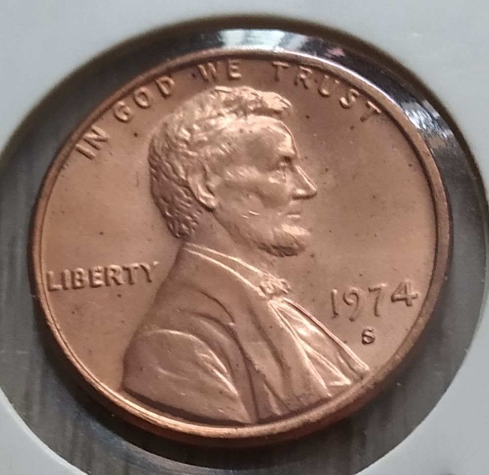 USA 1974-S Lincoln Memorial Cent Unc Coin, Hobbies & Toys, Memorabilia &  Collectibles, Currency on Carousell