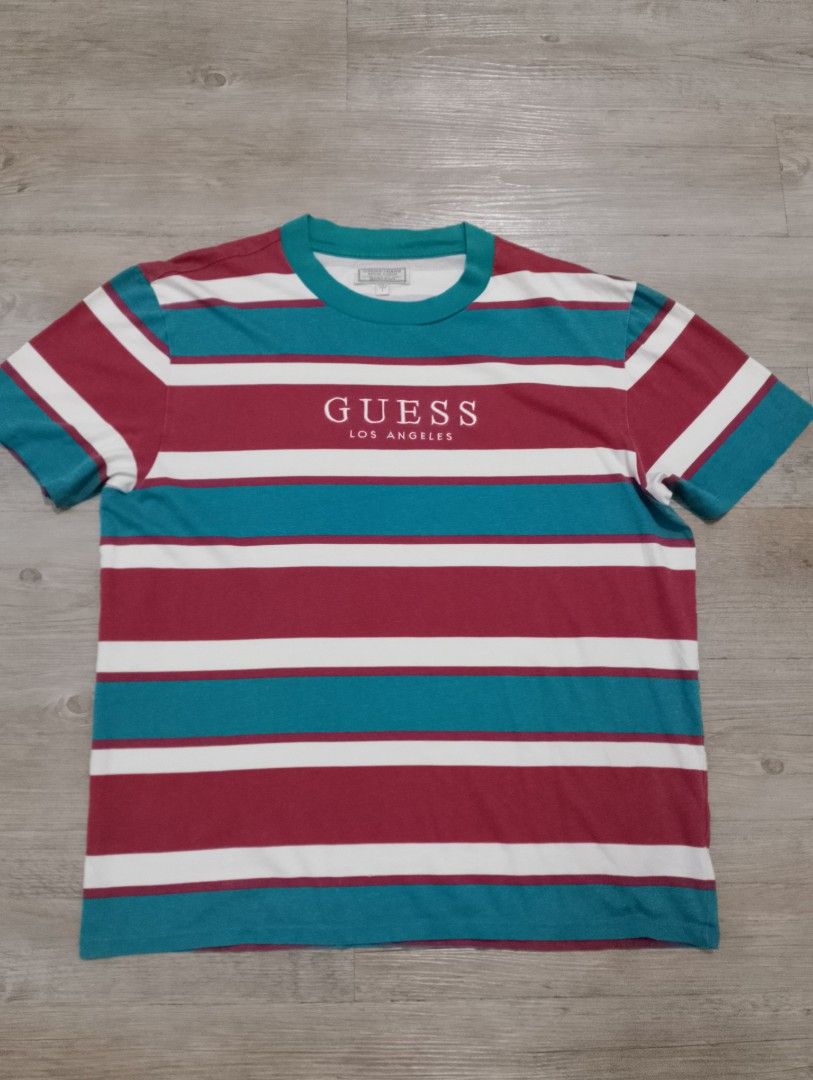 Vtg 90s Guess Los Angeles Tshirt Men s Fashion Tops Sets Tshirts Polo Shirts on Carousell
