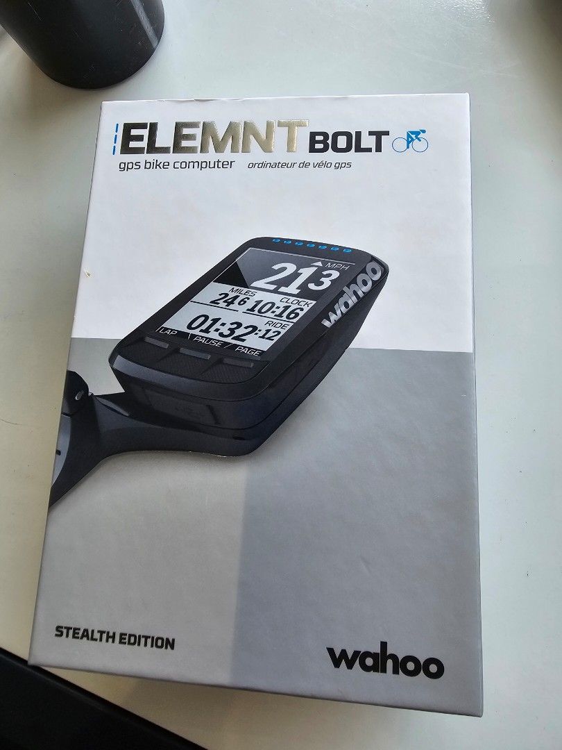 WAHOO ELEMNT BOLT STEALTH LIMITED EDITION
