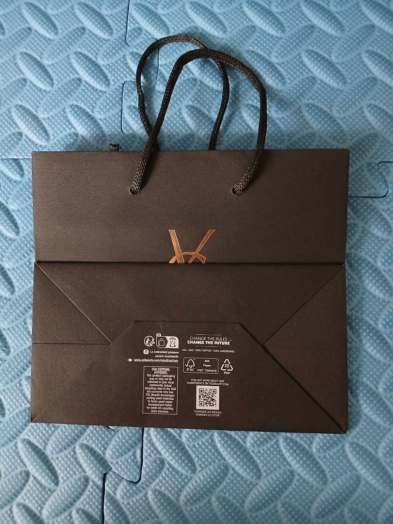 Paper Bag Ysl Gift Wrapping Authentic YSL Saint Laurent Empty Bag