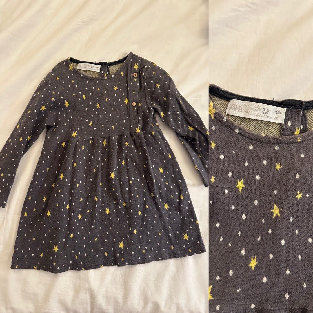 Zara dress 3-4 years old (Category: Babies & Kids Fashion) located in Quezon City. Submitted by skinmd (Listing ID 1327975186, Image 1). Description: .