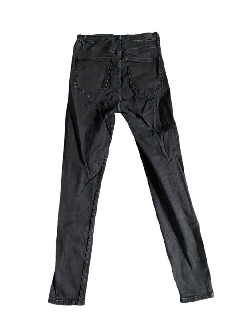 Zara Trafaluc Denim Collection Black Jeggings Women s Fashion Bottoms Jeans Leggings on Carousell