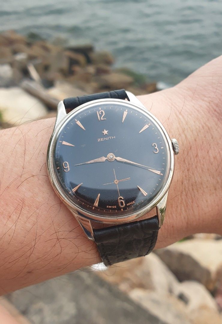 Vintage zenith watch on sale