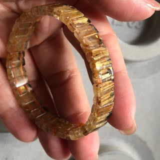 Mother Mineral Golden Rutilated Quartz Manual Row64231204091521110