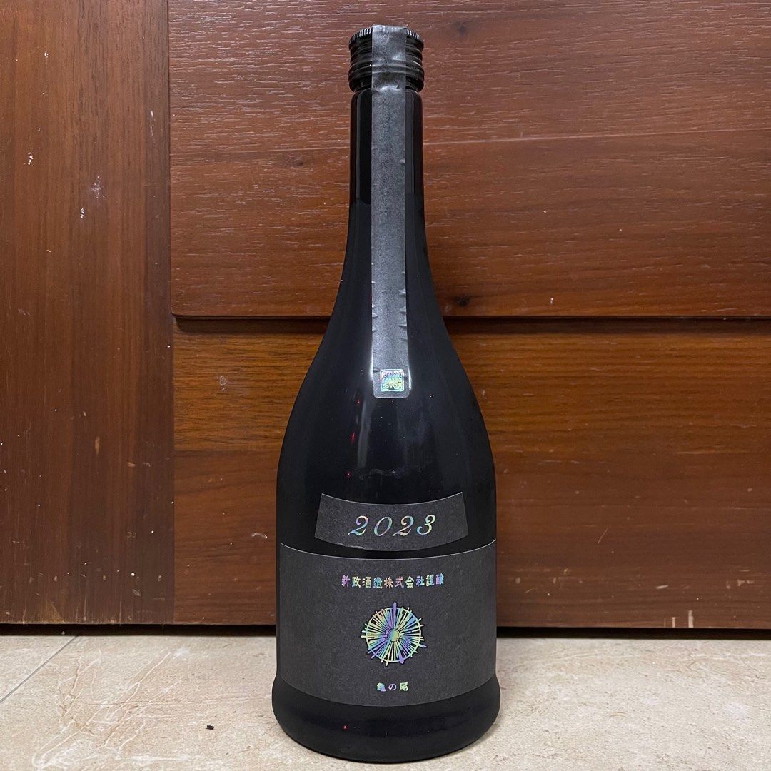 日本清酒(秋田縣)新政-水墨生酛木桶純米2023 720ml(2024.08), 嘢