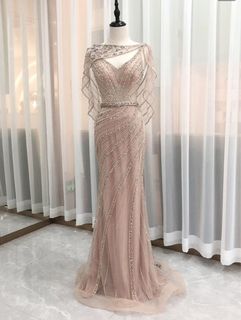 Evening dress, evening gown, maternity dress, sparkling dress.62974822288257115