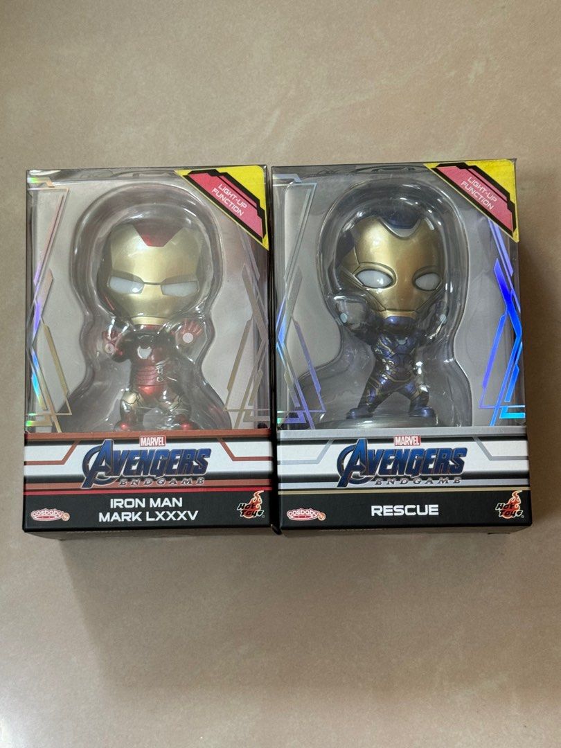 絕版Hot toys Cosbaby Iron man Mark 85 Rescue Avengers 鋼鐵俠