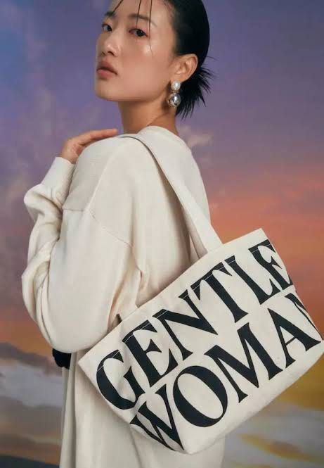 AUTHENTIC GENTLEWOMAN CANVAS TOTE BAG (Category: Tote Bags) located in Baguio. Submitted by annechan08 (Listing ID 1328149060, Image 2). Description: 💯 AUTHENTIC GENTLEWOMAN CANVAS TOTE BAG Medium size Bought from Bangkok, Thailand.