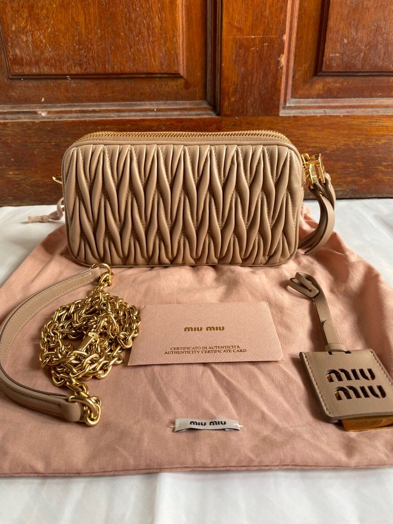 authentic Miu Miu Sling Bag