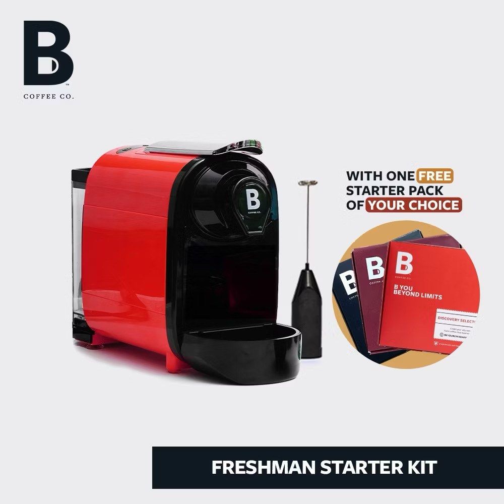 B coffee machine (Red) (Category: Coffee Machines & Makers) located in Quezon City. Submitted by sienejanupay (Listing ID 1328221172, Image 2). Description: Selling our brand new B Coffee machine. RFS: Dalawa na po ang coffee machine namin. .