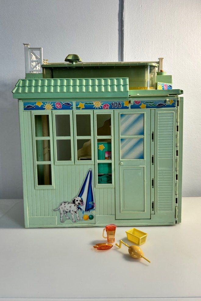 Barbie Beach Bungalow House, Hobbies Toys, Toys Games on Carousell
