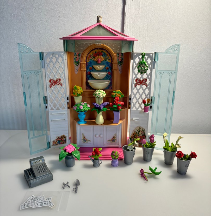 Barbie flower shop sales