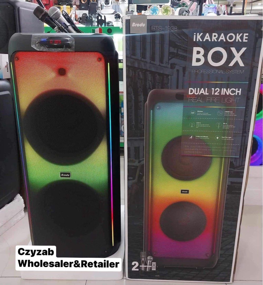 Brodu brand speaker (Category: Soundbars, Speakers & Amplifiers) located in Pasig City. Submitted by czyzabbabyneeds (Listing ID 1328224644, Image 3). Description: Bts brodu brand bluetooth speaker Brandnew Original Subwoofer Bts-1740 : 2000 only Bts-1783:1850 only Bts-1709:2200 only Bts-1908:4000 only Bts-1708:5500 only Bts-1938:7,500 only Bts-1388:4,500 only Available onhand Wholesale/retail/bulk With shipping fee cod around metro manila 📍bino