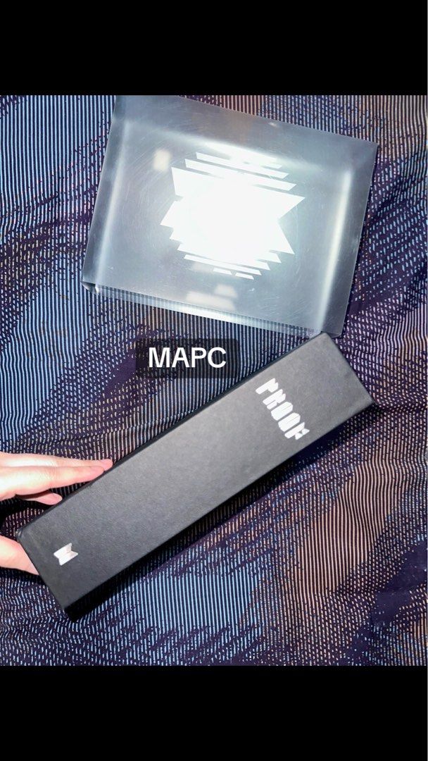 BTS PROOF ALBUM PRELOVED (Category: K-Wave Merchandise) located in Cainta. Submitted by mapc18 (Listing ID 1328184246, Image 2). Description: Complete inclusion except for the photocards! - Has only minimal flaw in the hardcase (as you can check in the pictures. The rest are good as new! ITO NA YUNG ACTUAL PICS OF THE ITEMS! WHAT YOU SEE IS WHAT YOU GET! .
