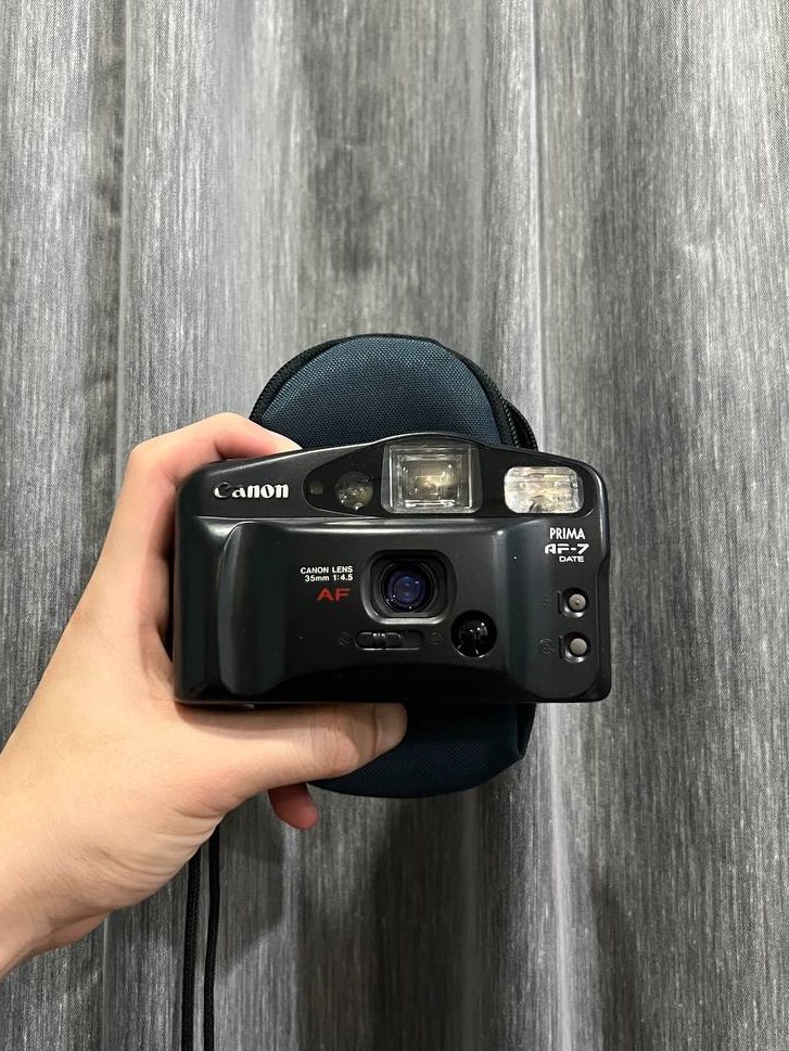 Canon Prima AF7 film camera, Photography, Cameras on Carousell
