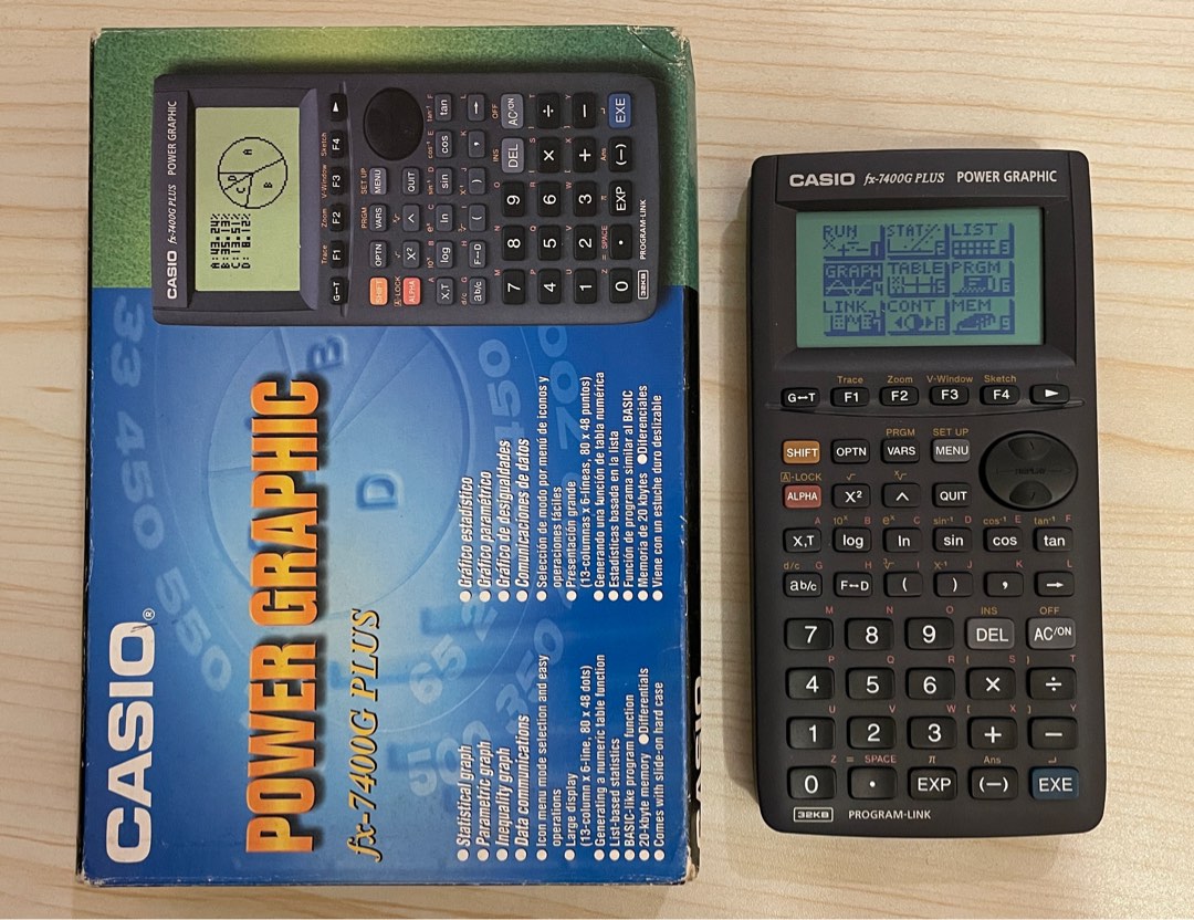 Casio fx7400G Plus Carousell