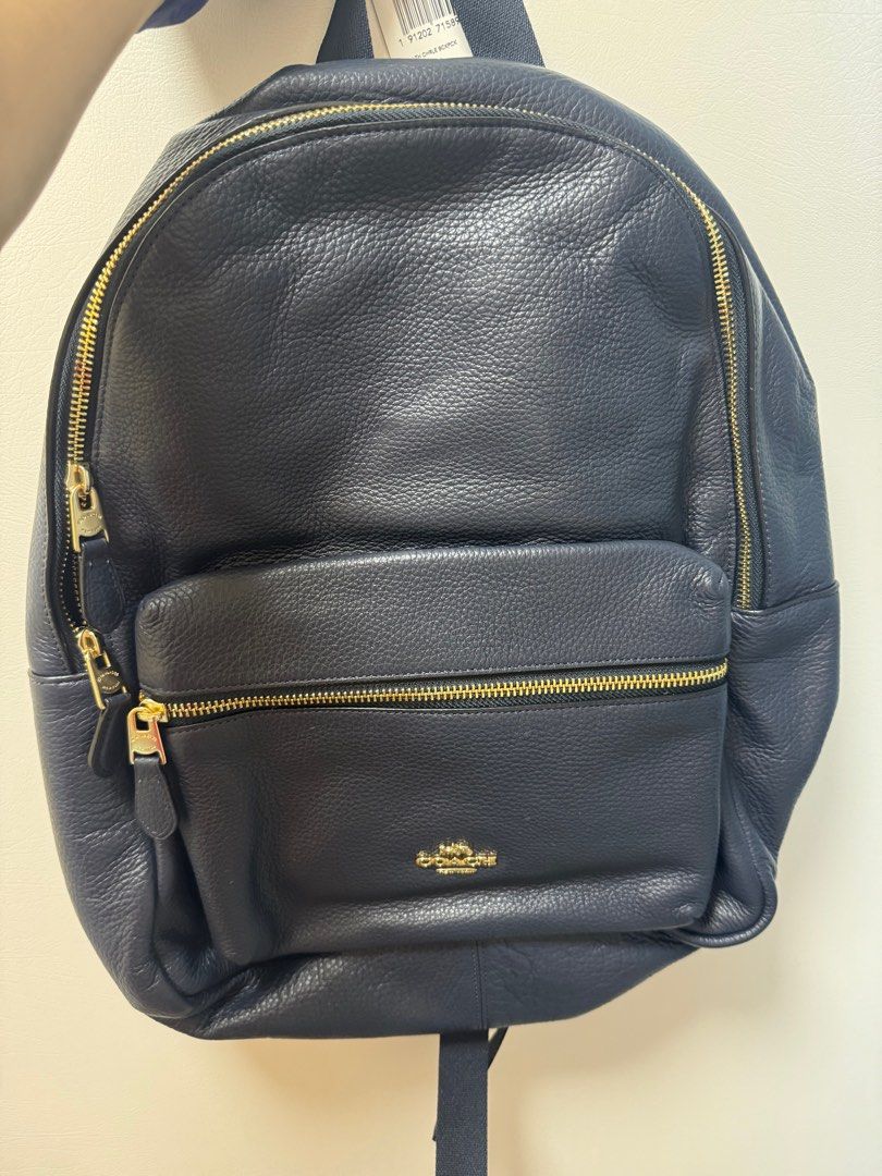 coach backpack hong kong Leather Rucksack Gold Buckle Black Introducing the Coach Hitch Backpack in a sophisticated Redwood hue Coach Backpack
