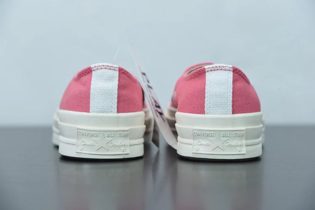 Cdg converse pink on sale