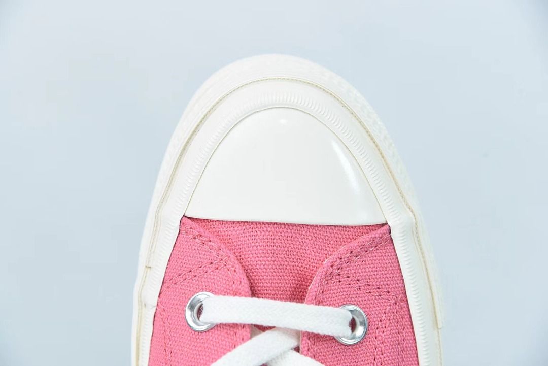 Pink comme des garçons converse hot sale