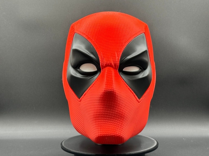 Deadpool Inspired Comic Book Style Helmet/Mask 3D Printed Cosplay ...