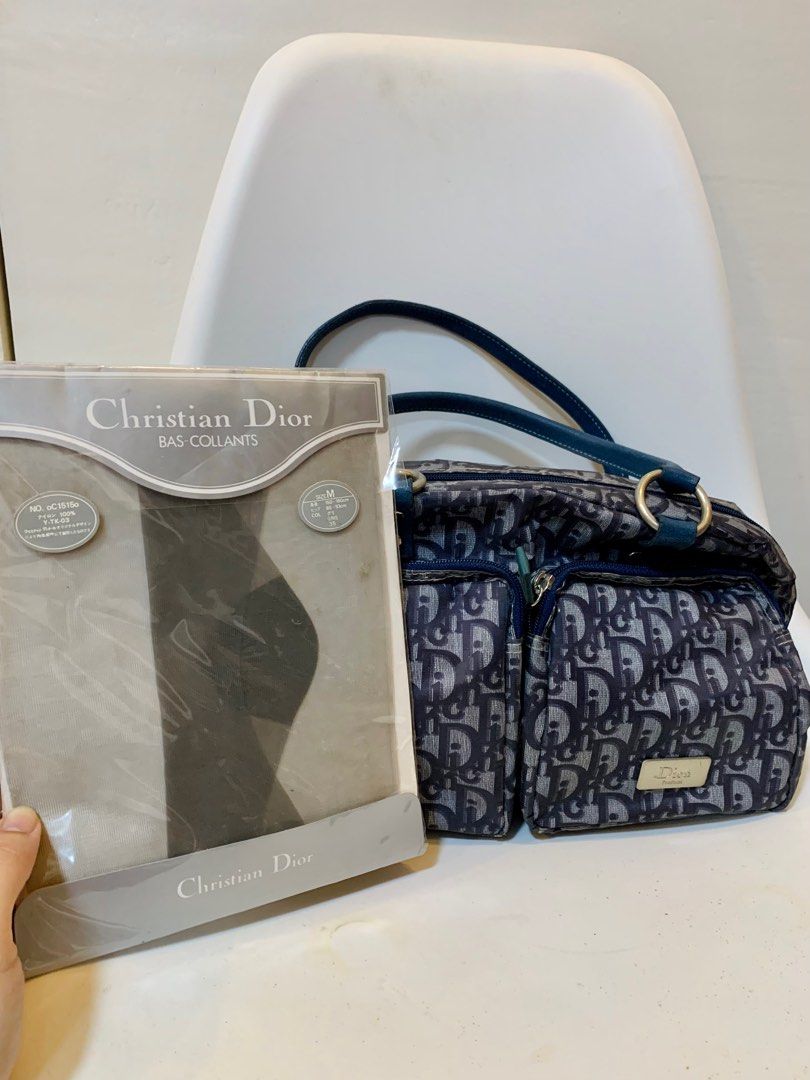 Dior Pantyhose with Bag Bundle (Category: Tote Bags) located in Teresa. Submitted by savvyonbranded (Listing ID 1328146901, Image 1). Description: 📌 FIX PRICE FOR THE BUNDLE .