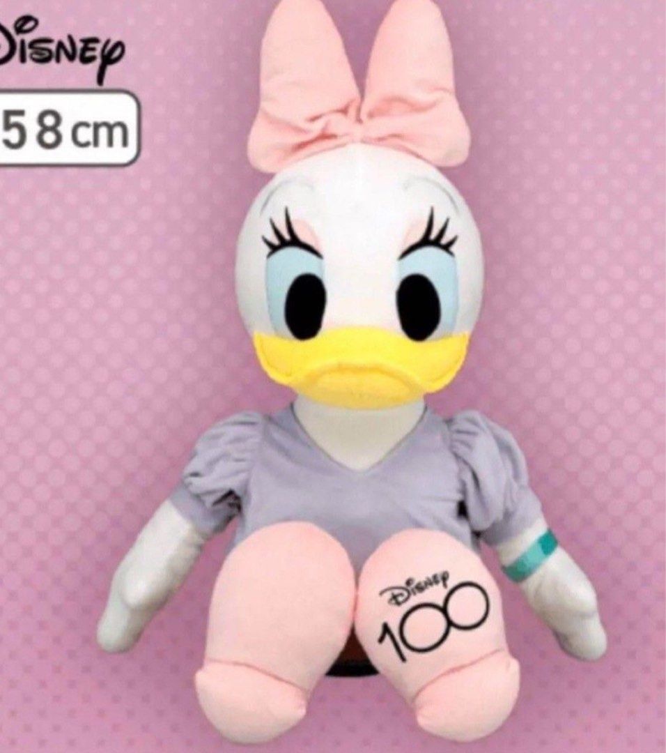 Disney 100 Anniversary Daisy Duck plush plushie plushy soft toy doll Babies Kids Infant Playtime on Carousell