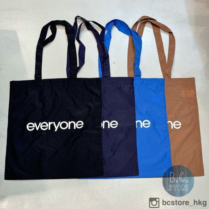 EVERYONE LOGO NYLON TOTE BAG, 女裝, 手袋及銀包, Tote Bags
