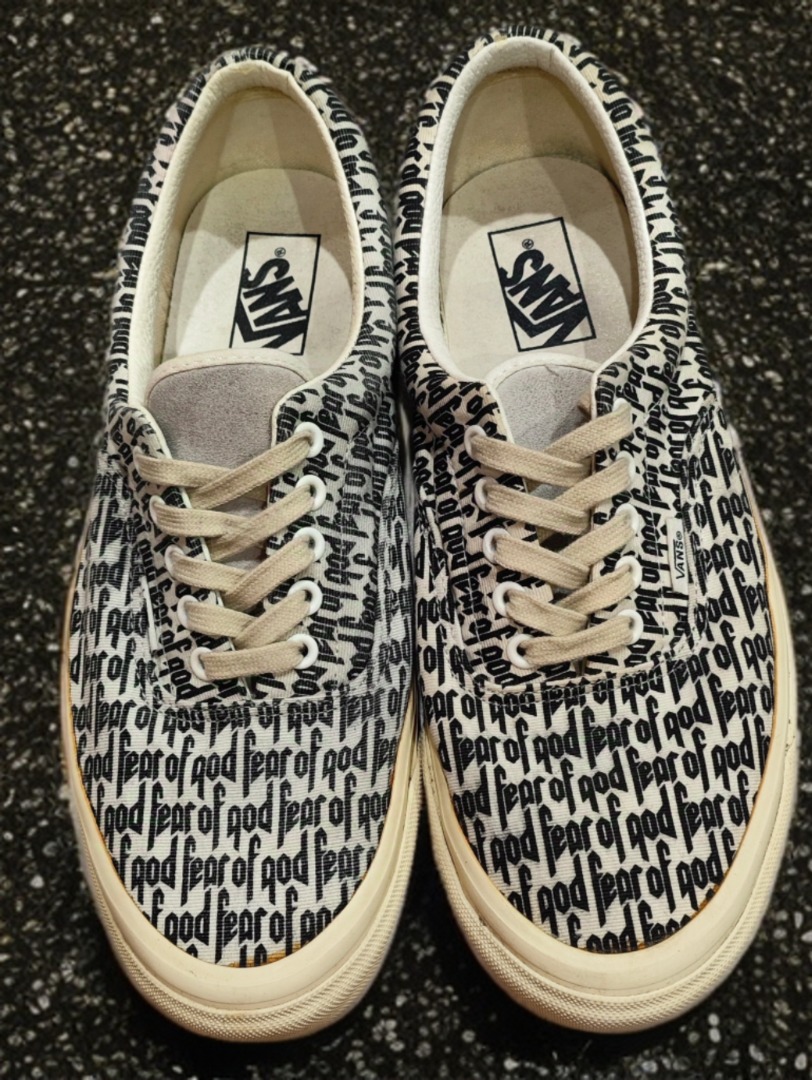 Fear Of God x Vans Authentic Size 10 us 43 Eur Men s Fashion Footwear Sneakers on Carousell