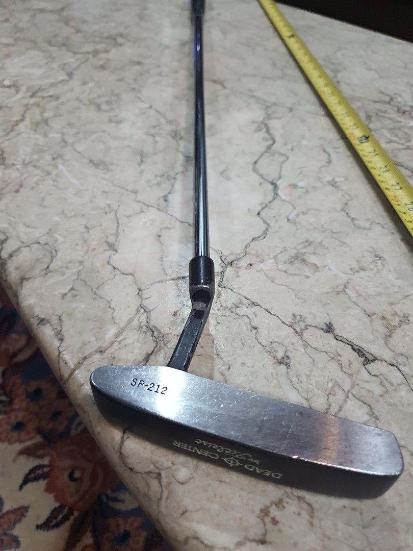 Golf lefty putter (Category: Other Sports Equipment and Supplies) located in Paranaque City. Submitted by manilagolfmarket (Listing ID 1328184414, Image 2). Description: For Sale Lefty Putter Titleist dead center left handed putter L- 35in. For only 3.2k pick up bf paranaque or add shipping.
