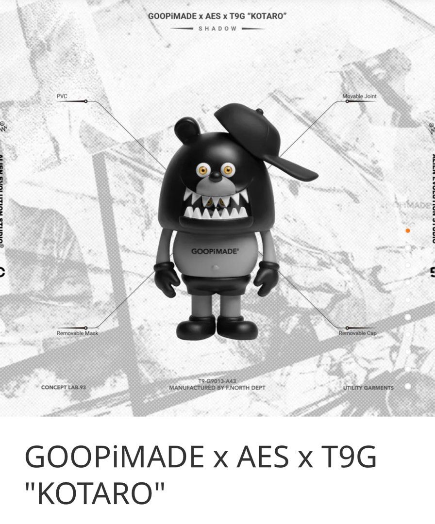 新品 T9g Rangeas x goopimade x aes GOOPIMADE X AES X T9G Rangeas t9g G.A.T Rangeas Double Edition