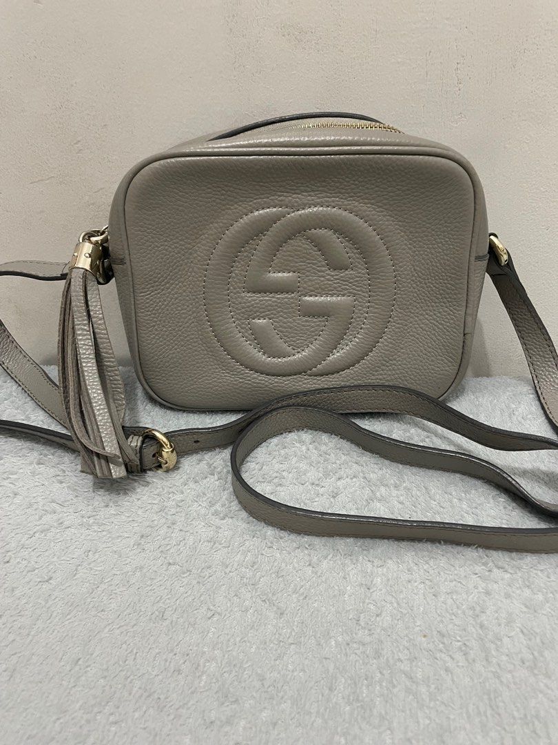 Gucci disco bag grey 2025