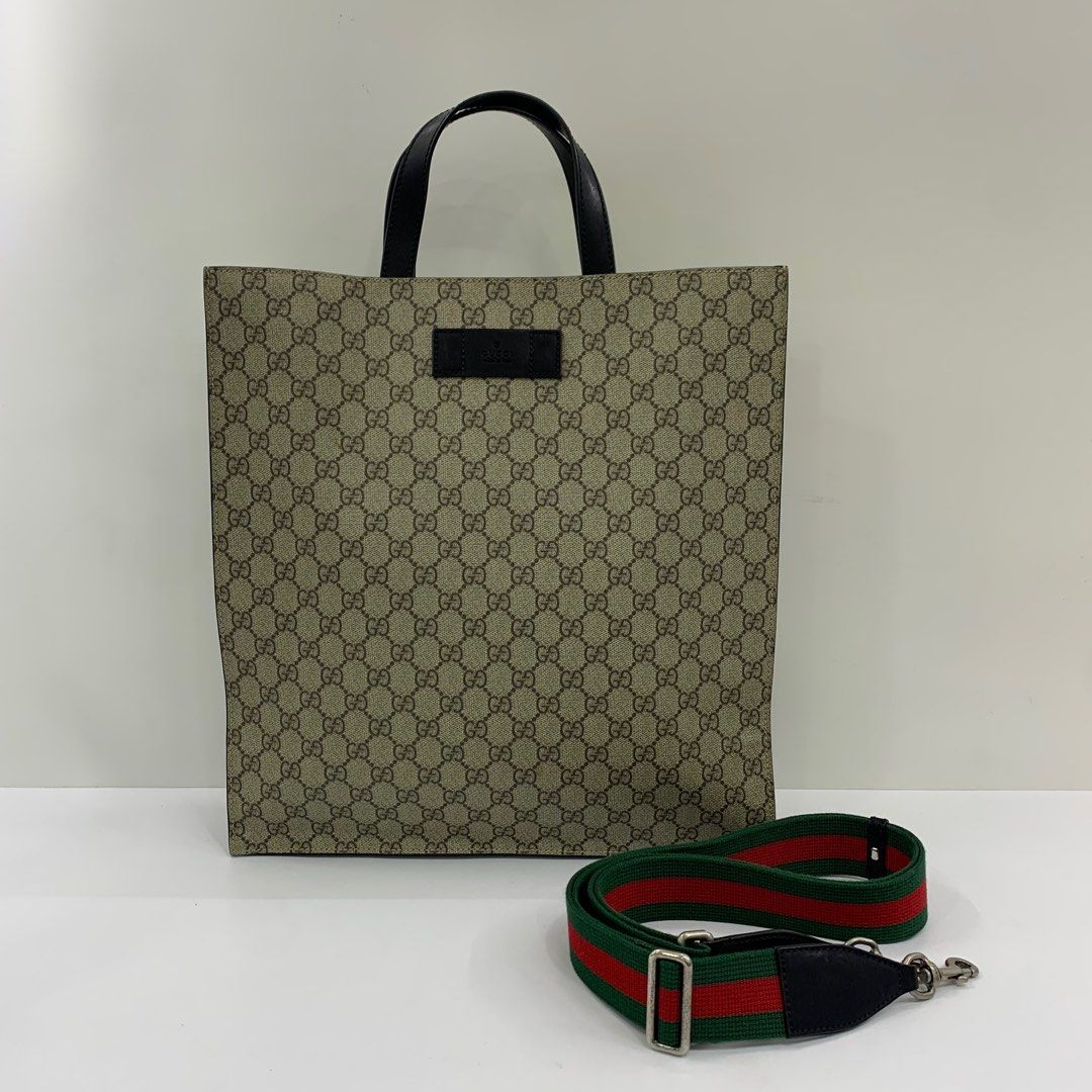 GUCCI GG SUPREME 456217 2WAY TOTE BAG 247052417 &, Luxury, Bags