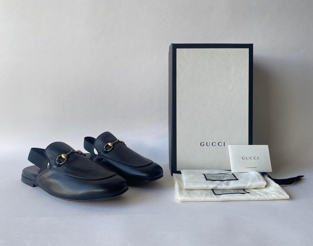 Gucci Mens SlingBack Princetown Mule