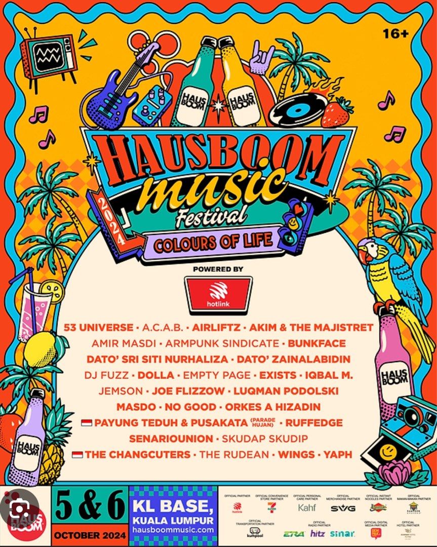 Hausboom Music 2024 General Admission Ticket x1 (2 Day Pass), Tickets