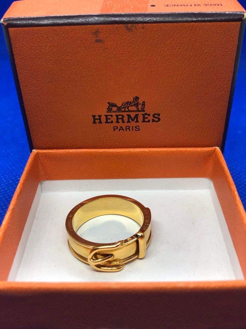 Hermes Scarf Ring (Category: Luxury Accessories) located in Pasay City. Submitted by watch.authentic_ph (Listing ID 1328145560, Image 2). Description: ▪️Preowned Authentic Hermes Scarf Ring ▪️8,998 only ______________________________ ⚠️Disclaimer: CPB is not affiliated with any of the brands featured. All copyrights remain the sole property of the brand holders. @everyone #inpasay.
