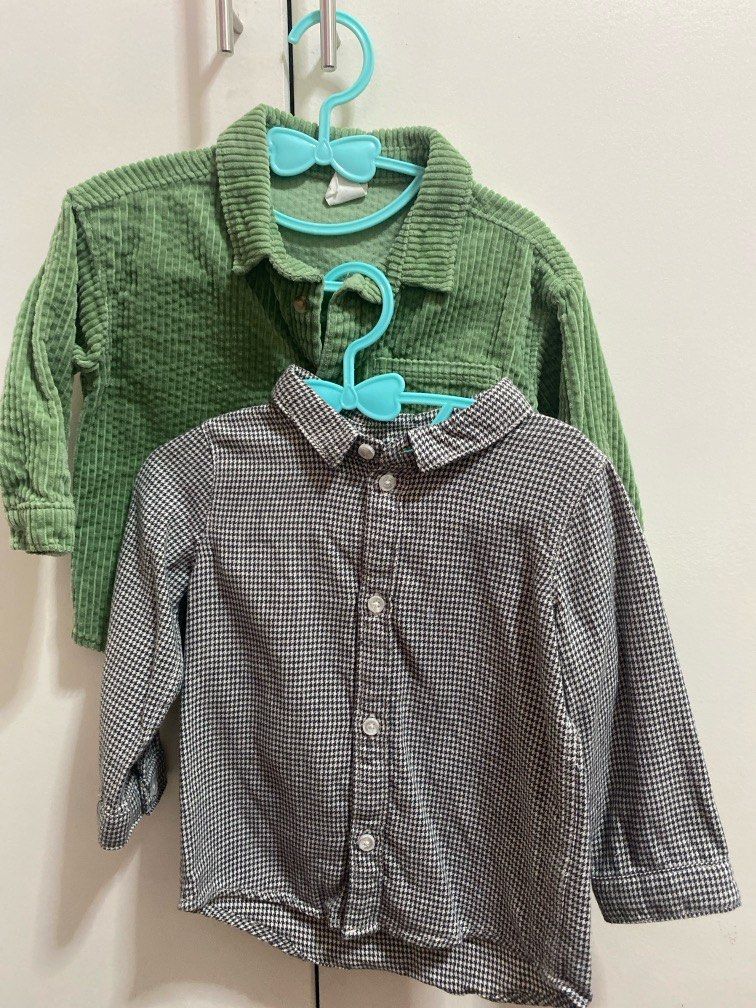 H&M polo (Category: Babies & Kids Fashion) located in San Fernando. Submitted by a.de.clutter (Listing ID 1328248960, Image 1). Description: Get 2 for ₱400 Bought each item at ₱400++ Washed but not used.