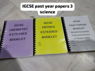 IGCSE Cambridge Topical Past Papers COMBINED SCIENCE with answers (0653 ...