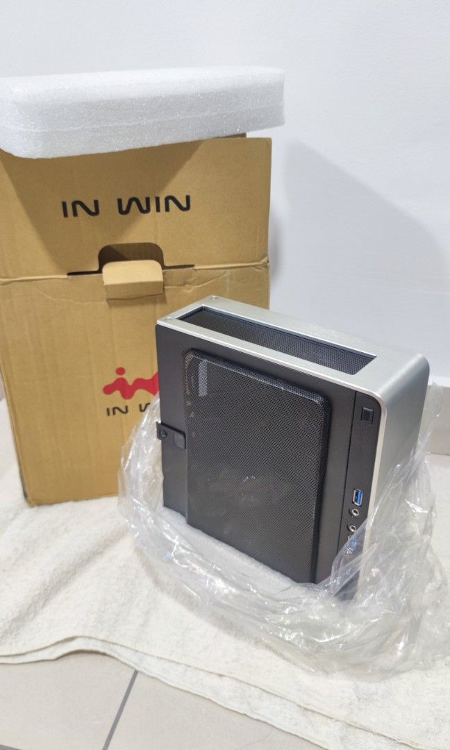 Inwin Chopin mini ITX case included 150W psu, Computers & Tech, Parts ...