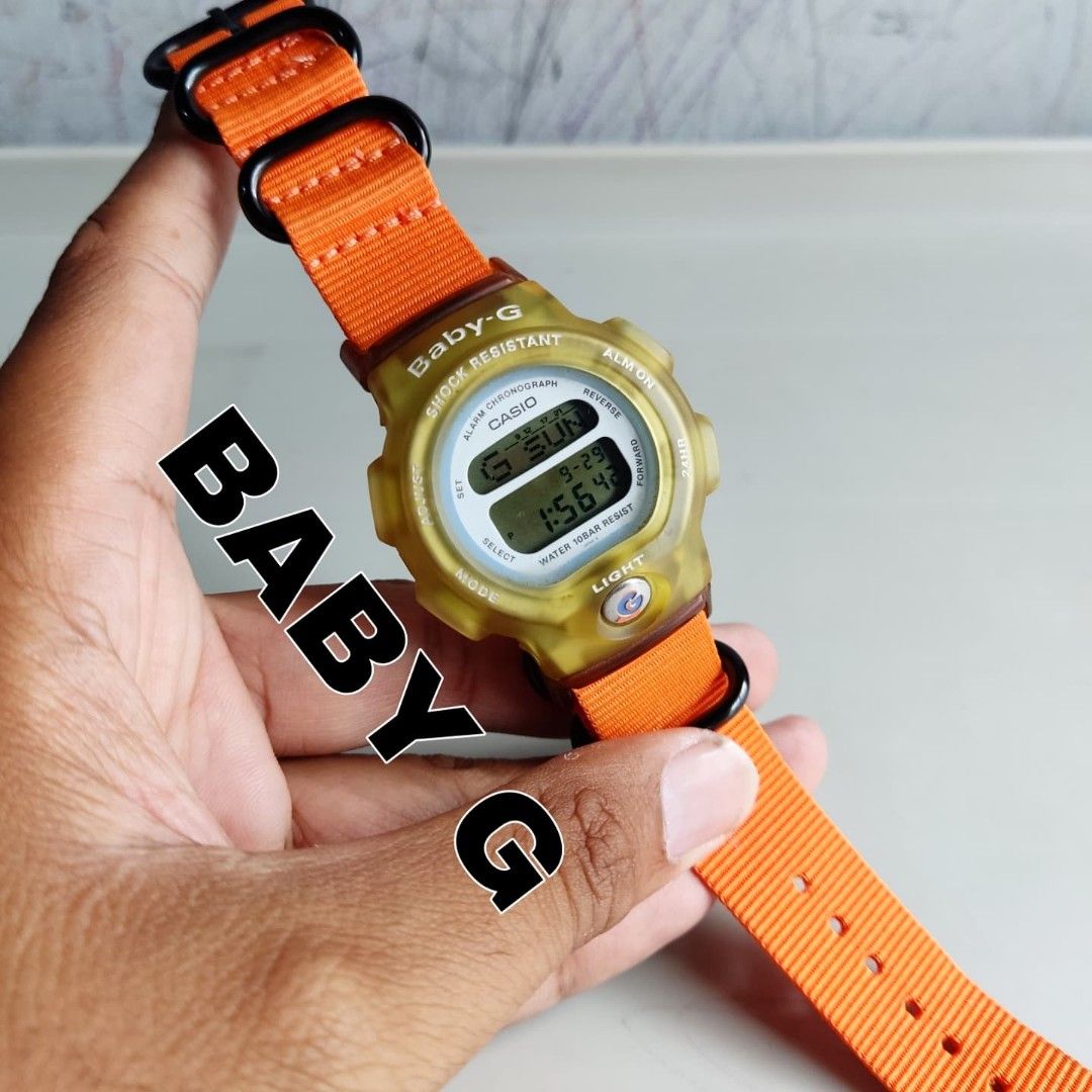 Jam tangan Casio Baby G BG350 Original Normal Murah