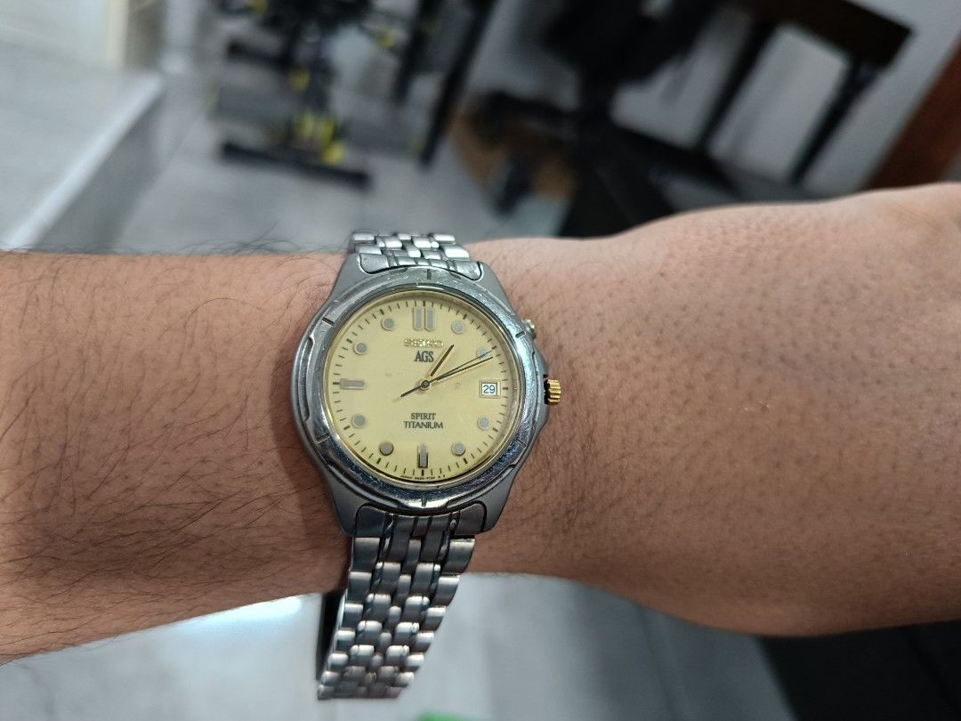 Seiko Ags Spirit Titanium Seiko AGS Spirit Titanium Gents Mid Size