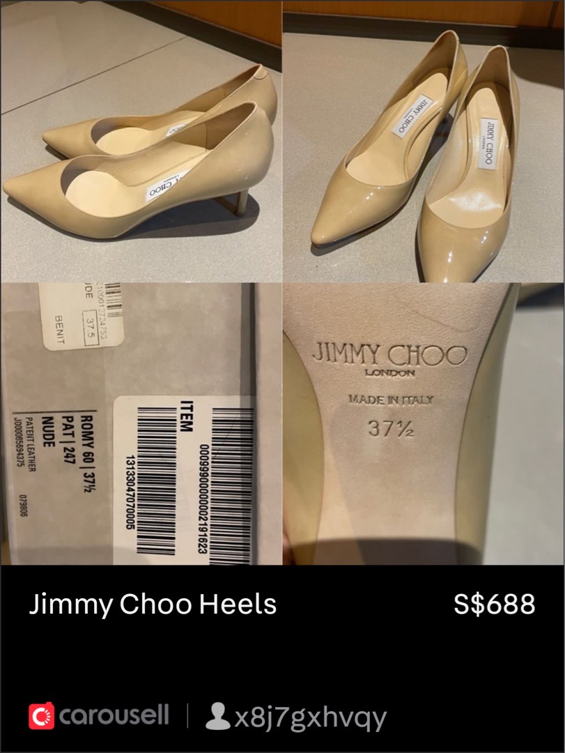 Jimmy choo mid heel top