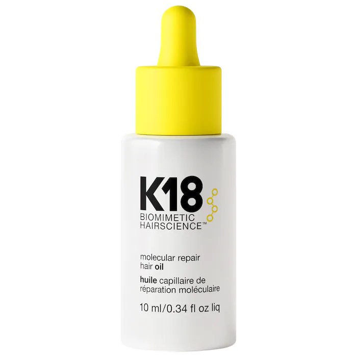 K18 Mini Molecular Repair Hair Oil (4 mL), Beauty & Personal Care, Hair ...