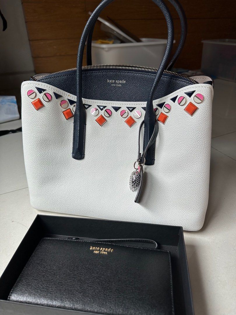 Kate spade wristlet and Margaux jewel bag