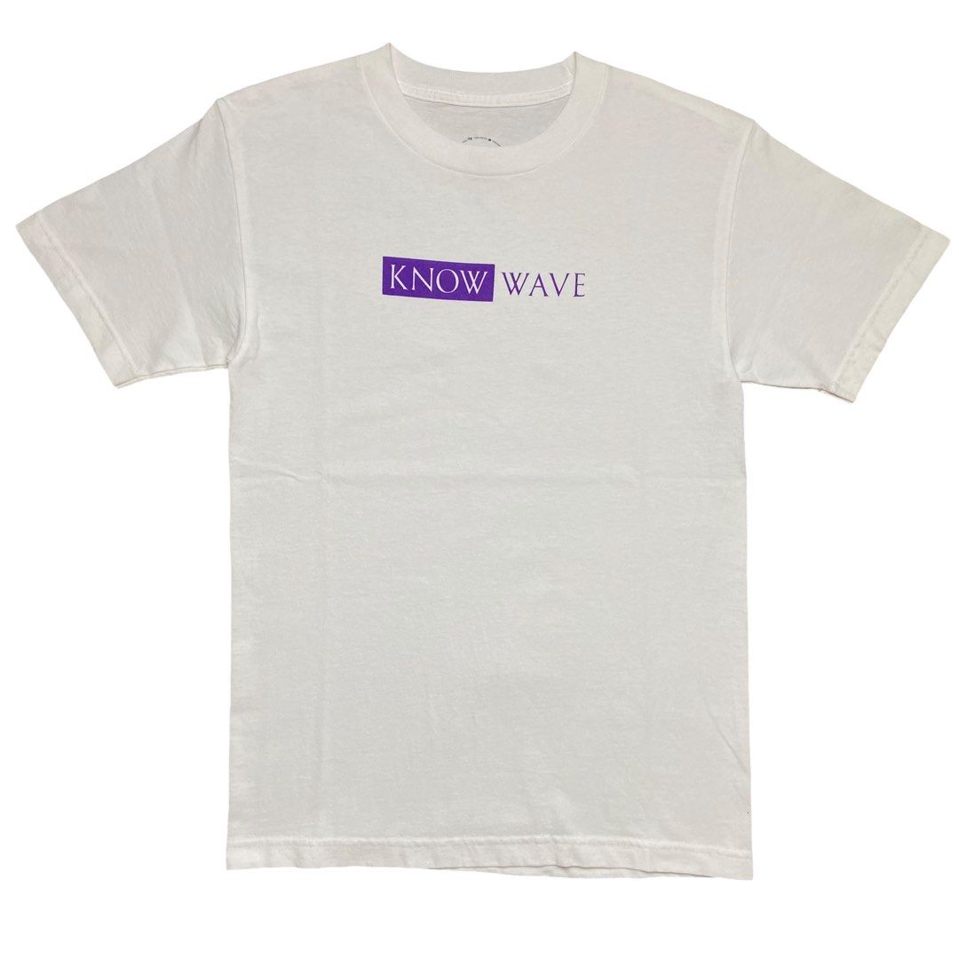 送料無料!2018AW KNOW WAVE Wavelength Halftone Tee / L Know Wave - Wavelength Halftone Tee 白XL ノウ ウェーブ