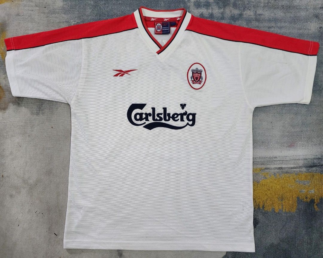 Liverpool 1998/99 Away Jersey, Men's Fashion, Tops & Sets, Tshirts
