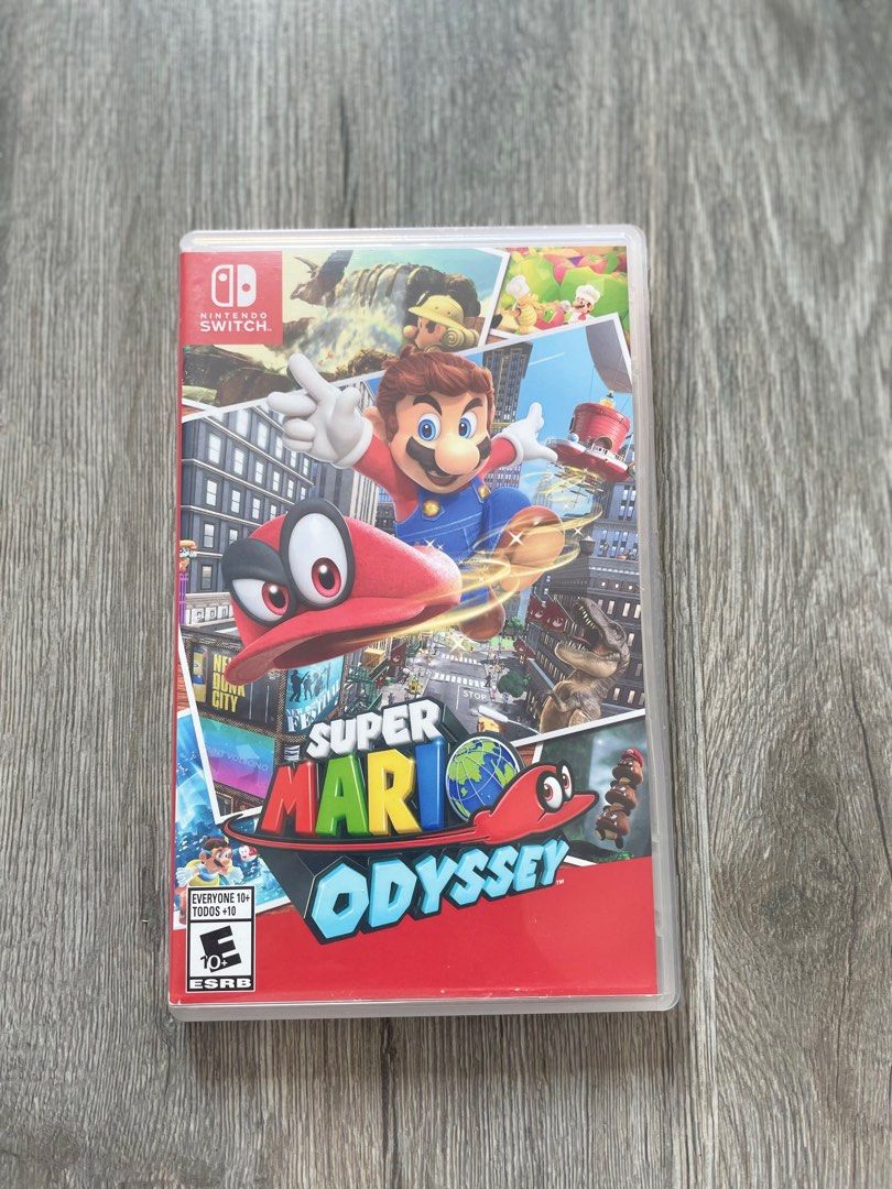 Mario Odyssey, Super Smash Bros, Harvest Moon, Monster Hunter Rise