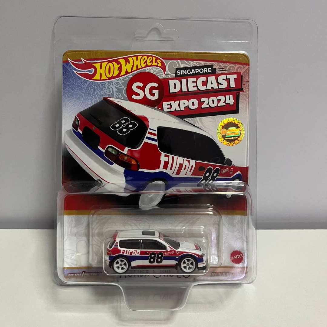 シンガポール・ダイキャスト・エクスポ　2024 - ホンダ・シビックEG Mattel Hot Wheels SG DIECAST EXPO 2024 Honda Civic EG Convention